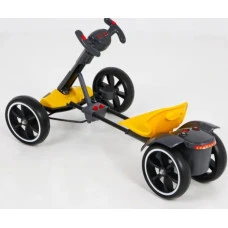 Дитячий електрокарт з пультом керування Spoko SP-V17 6V4,5 жовтий
