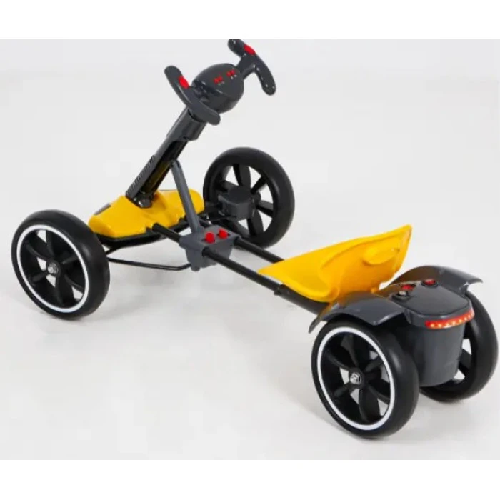 Дитячий електрокарт з пультом керування Spoko SP-V17 6V4,5 жовтий