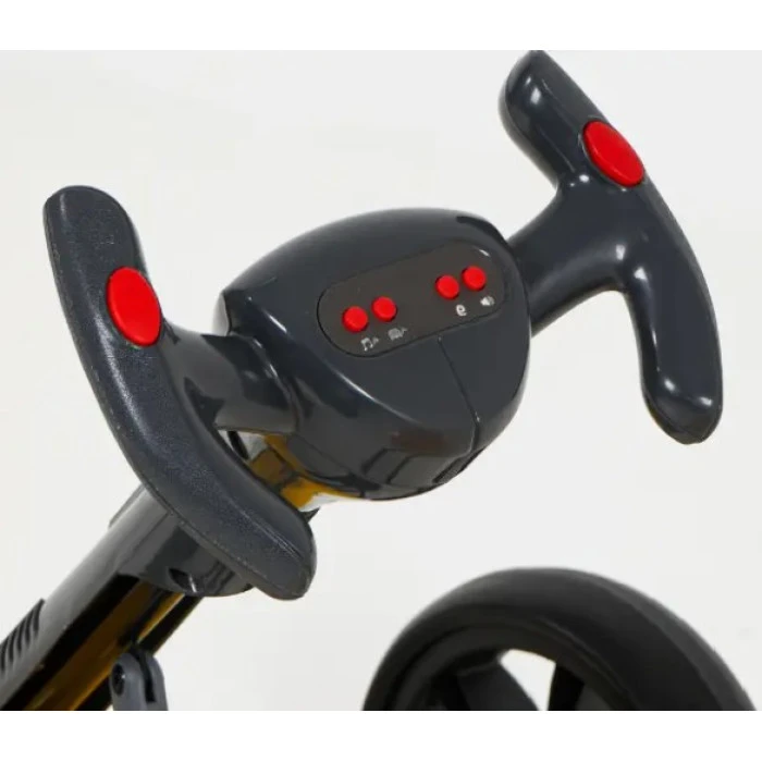 Дитячий електрокарт з пультом керування Spoko SP-V17 6V4,5 жовтий