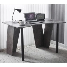 Геймерський ігровий комп'ютерний стіл 130 см Bonro B-12 сірий