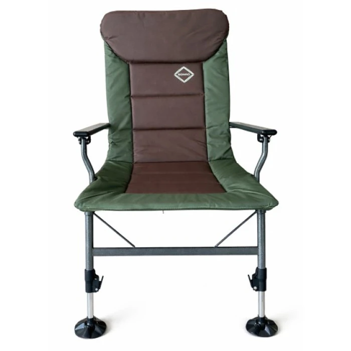 Крісло стілець рибальський шезлонг розкладний Bonro B-21 темно-зелене