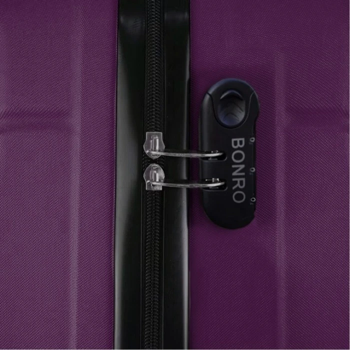 Валіза Bonro 2019 (невелика) бузкова