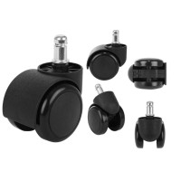 Колесо к офисному креслу нейлоновое комплект 5 шт.