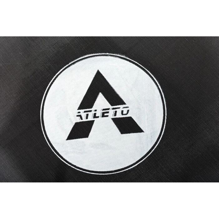 Батут дитячий з сіткою та драбинкою 312 см Atleto
