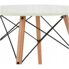 Стол обеденный круглый Bonro В-957-600 Белый