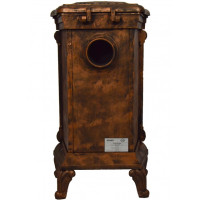 Камин печь буржуйка чугунная Bonro золотая двойная стенка 9 кВт