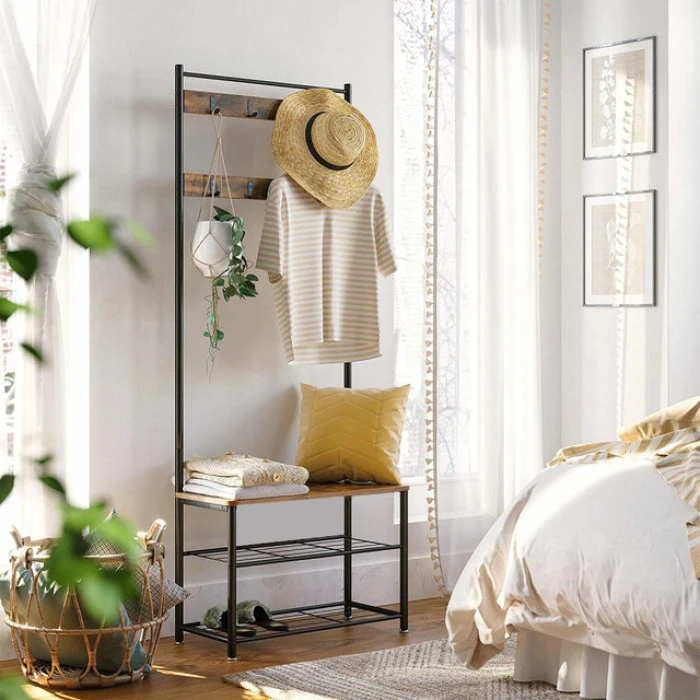 Вешалка напольная стойка для обуви Лофт Bonro 126