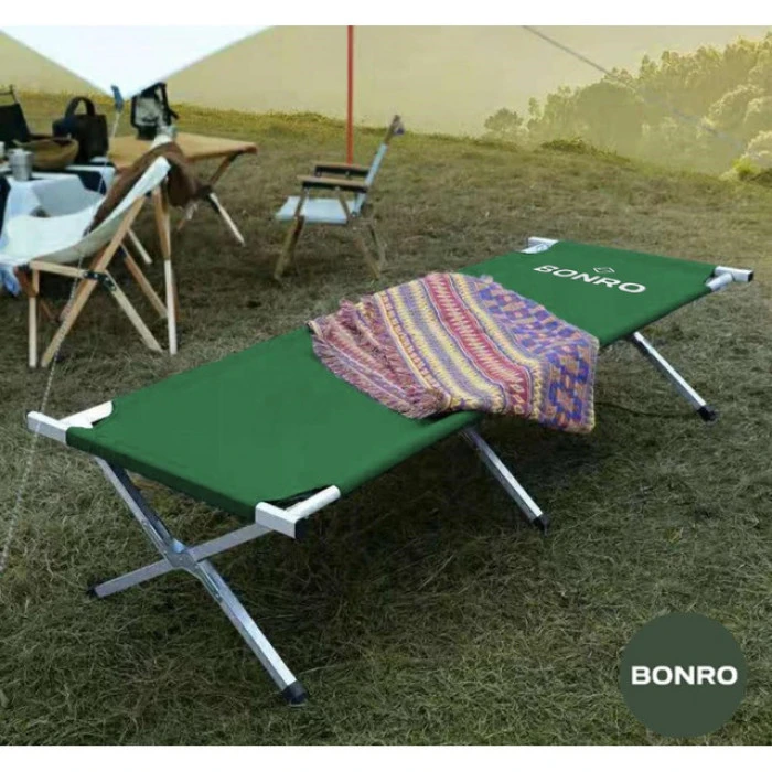 Кровать раскладная туристическая Bonro B-2010 зеленая