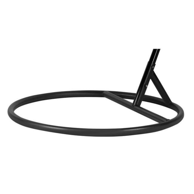 Підвісне крісло-гойдалка кокон Bonro 329 XL (чорно-сіре)