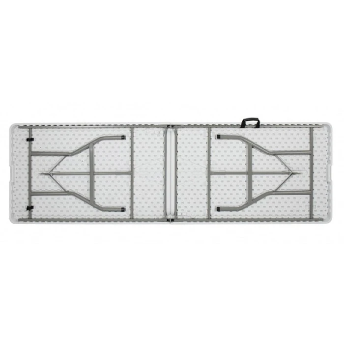 Стол раскладной туристический для пикника Bonro BS 244 см + 4 белых раскладных кресла Bonro BS-53