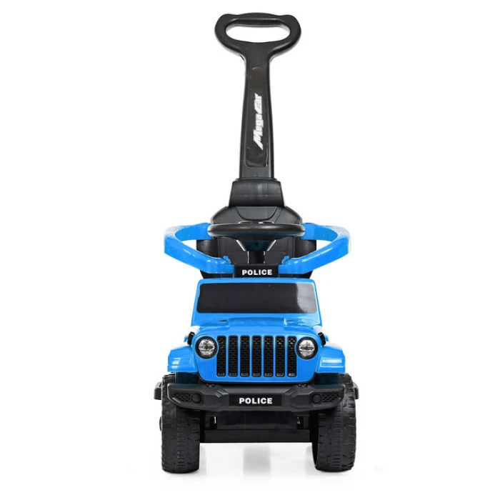 Дитяча машинка каталка-толокар Spoko SP-219 з батьківською ручкою синій