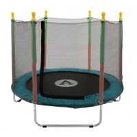 Батут манеж дитячий з сіткою Atleto 160 см синій KRB10