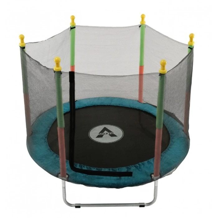 Батут манеж детский с сеткой Atleto 160 см синий KRB10