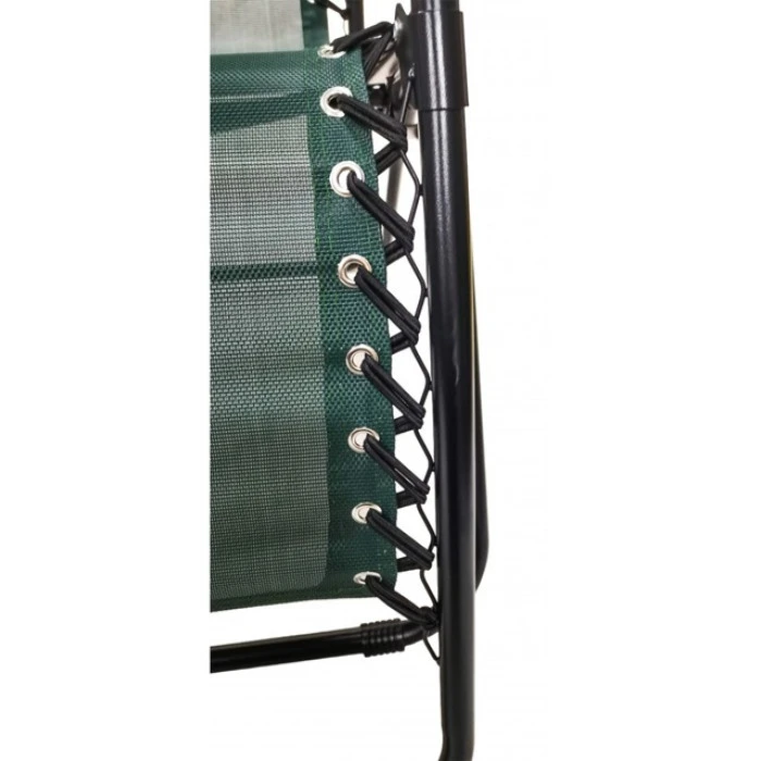 Шезлонг лежак Bonro SP-167A зеленый с крышкой