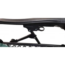 Шезлонг лежак Bonro SP-167A зеленый с крышкой