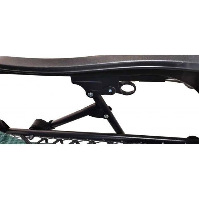 Шезлонг лежак Bonro SP-167A зеленый с крышкой