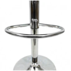 Барний стілець зі спинкою Bonro B-087 велюр сірий