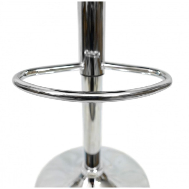 Барный стул со спинкой Bonro B-087 велюр серый