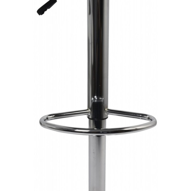 Барный стул со спинкой Bonro B-087 велюр серый