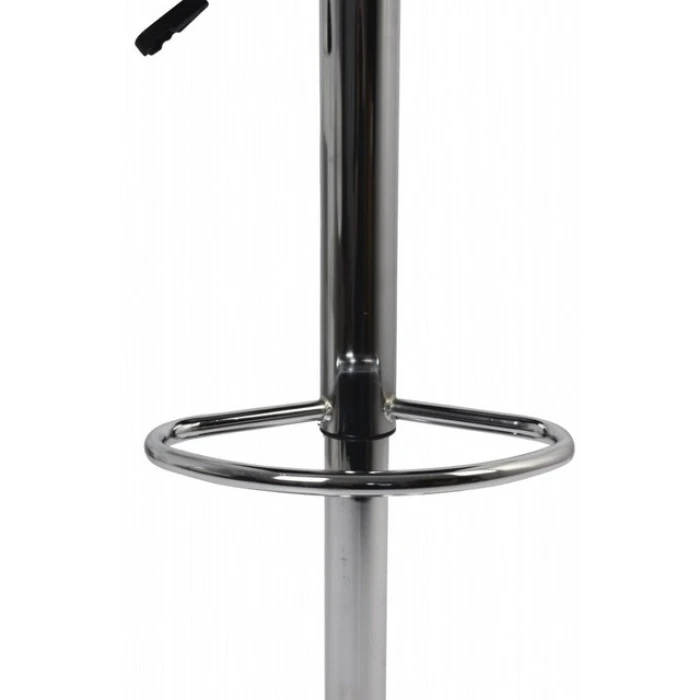 Барний стілець зі спинкою Bonro B-087 велюр сірий