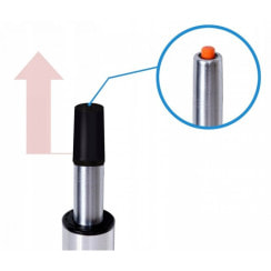 Барный стул со спинкой Bonro B-087 велюр серый