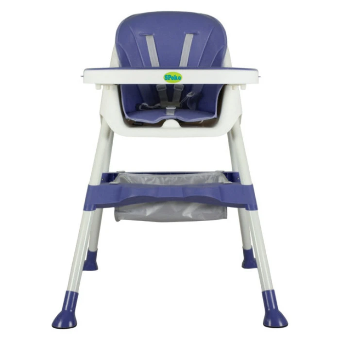 Стільчик для годування дітей 3 в 1 SPOKO SP-06 синій