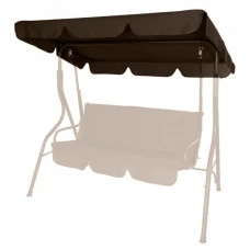 Дашок для садової гойдалки Bonro 170x110 см коричневий
