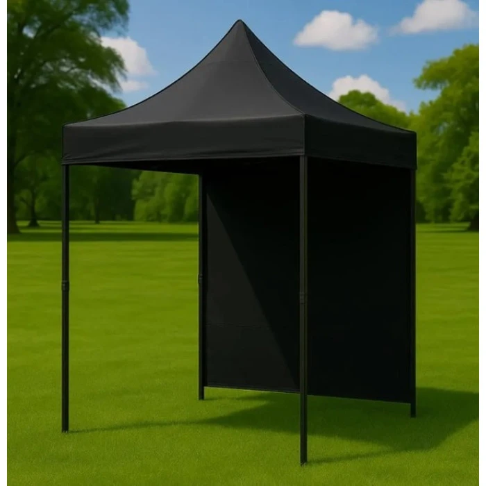 Палатка павильон раздвижная 3х3 м Bonro B-9003 черный + сумка