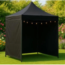 Палатка павильон раздвижная 3х3 м Bonro B-9003 черный + сумка