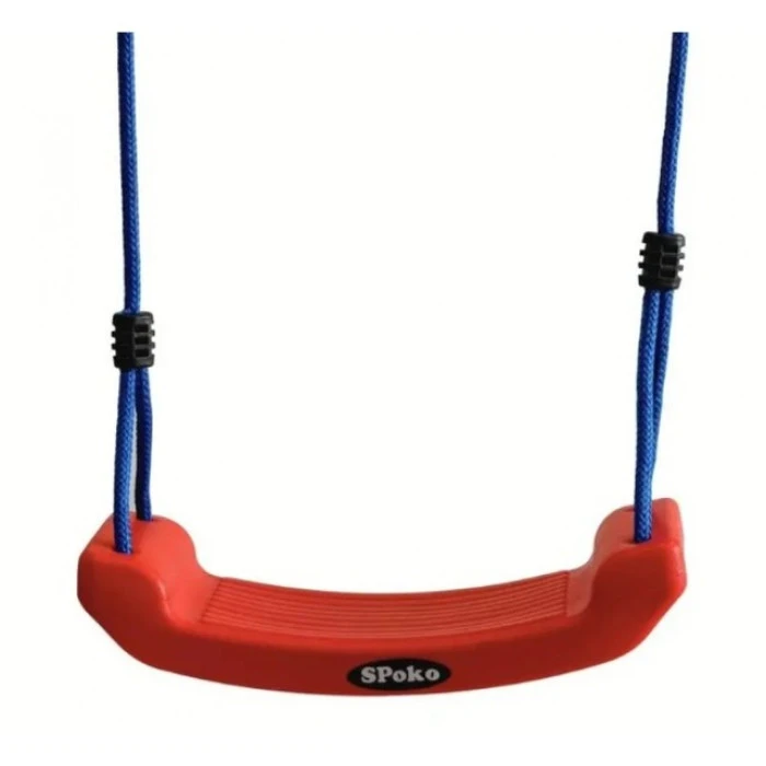 Детский игровой комплекс 2 качели и горка Spoko SP-S03 разноцветная