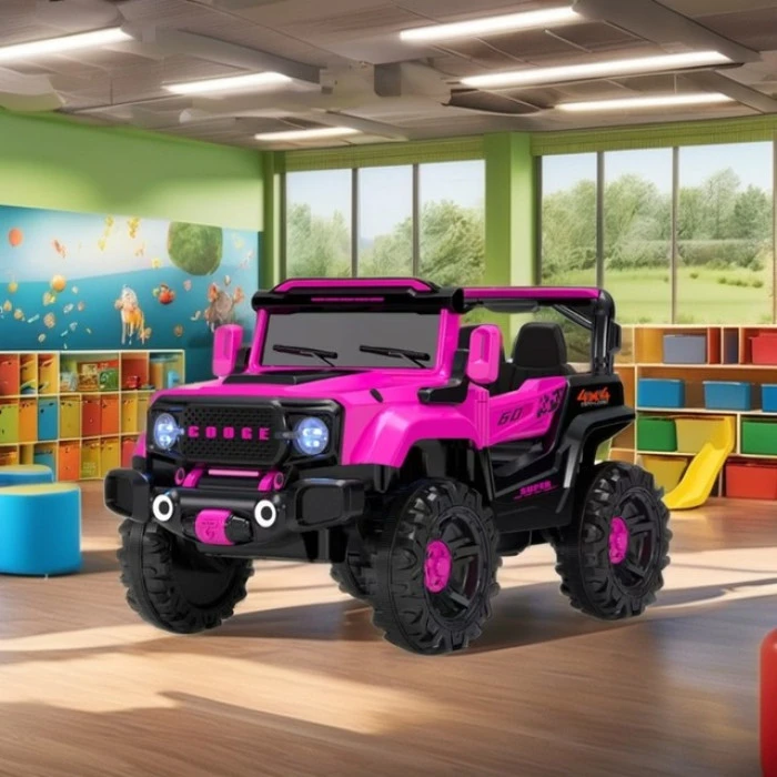 Детский электромобиль 4х4 Spoko SP-V70 розовый