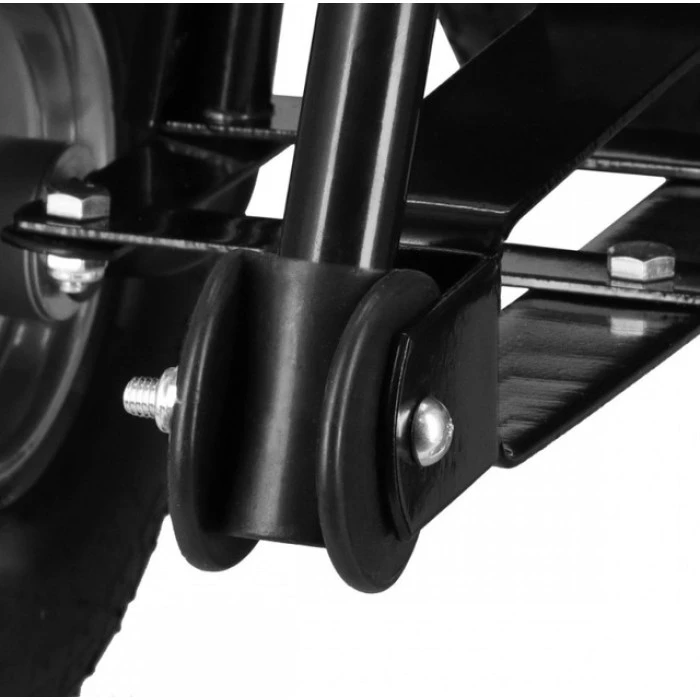 Садовий візок тачка самоскид 4-колісний 55 л Siker TC2145 (200 кг) зелений