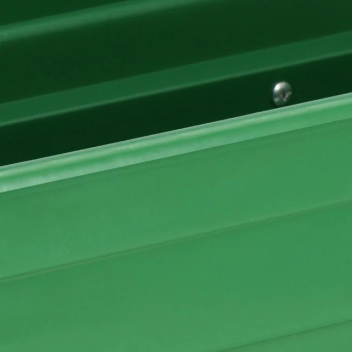 Садовий візок тачка самоскид 4-колісний 55 л Siker TC2145 (200 кг) зелений