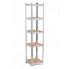 Стелаж металевий 180х40х40 Siker G4040 5 полиць