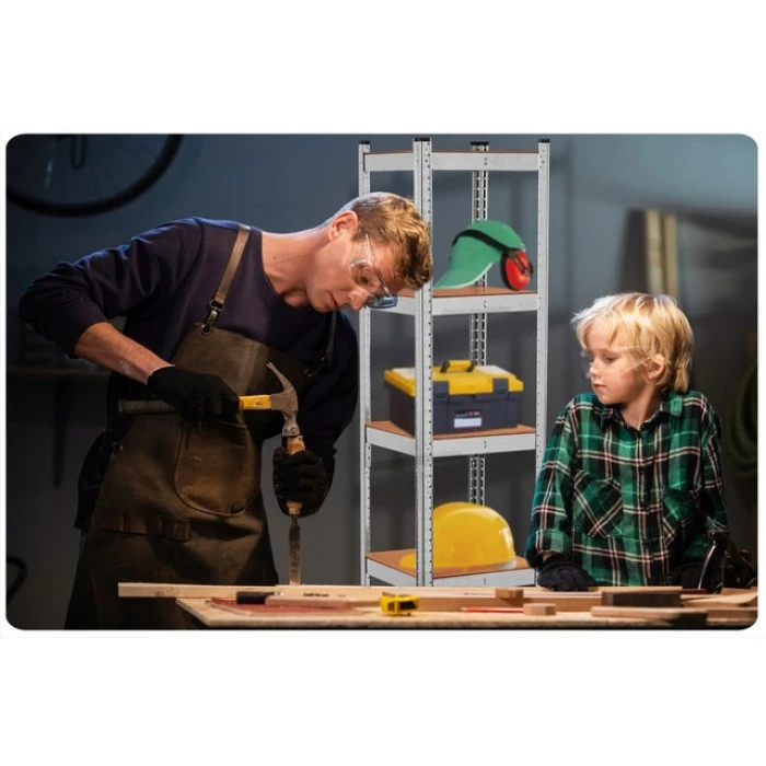 Стелаж металевий 180х40х40 Siker G4040 5 полиць