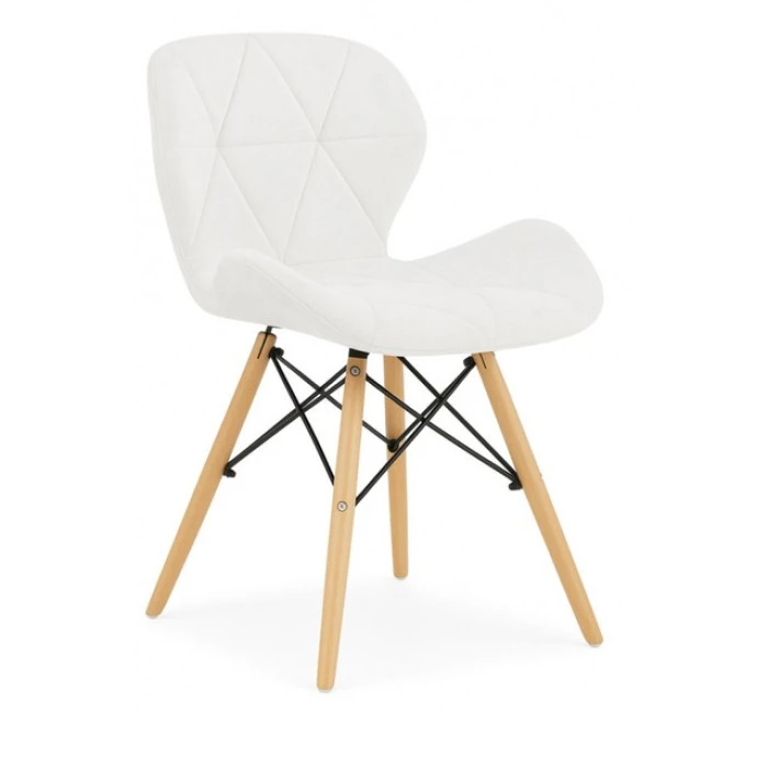 Крісло Bonro B-531 велюр біле