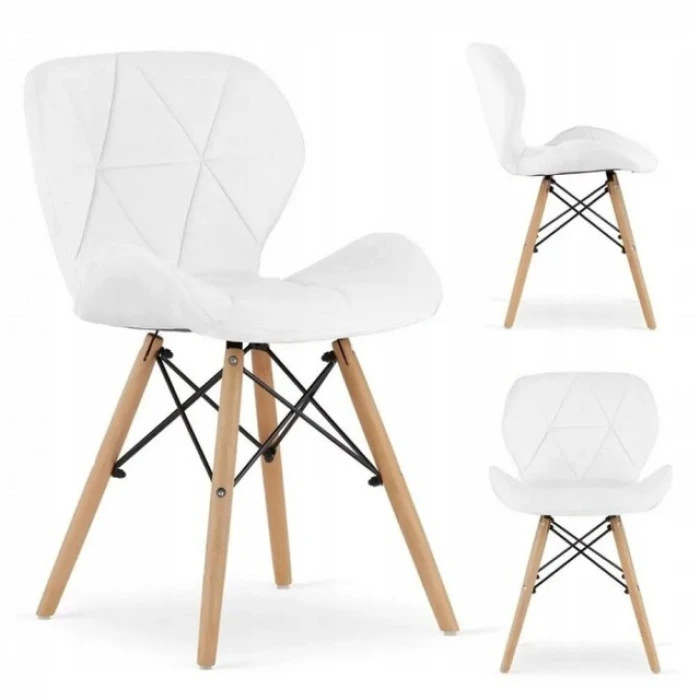 Крісло Bonro B-531 велюр біле