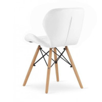 Крісло Bonro B-531 велюр біле