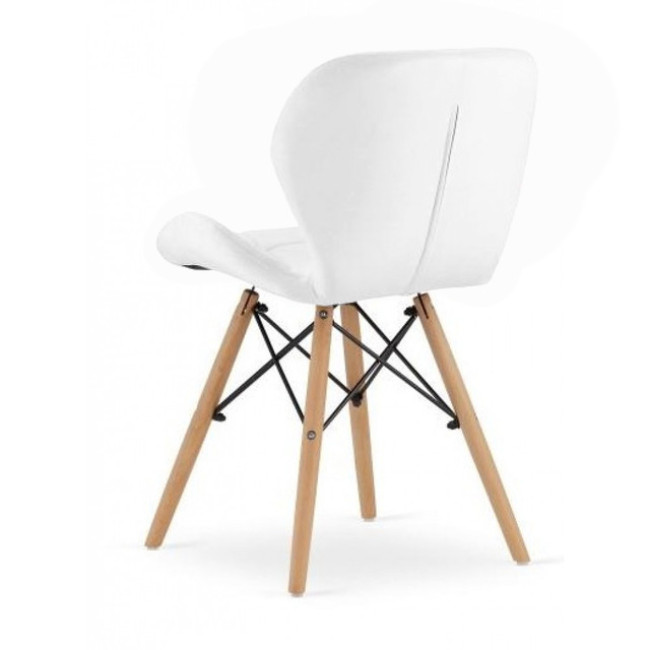 Крісло Bonro B-531 велюр біле