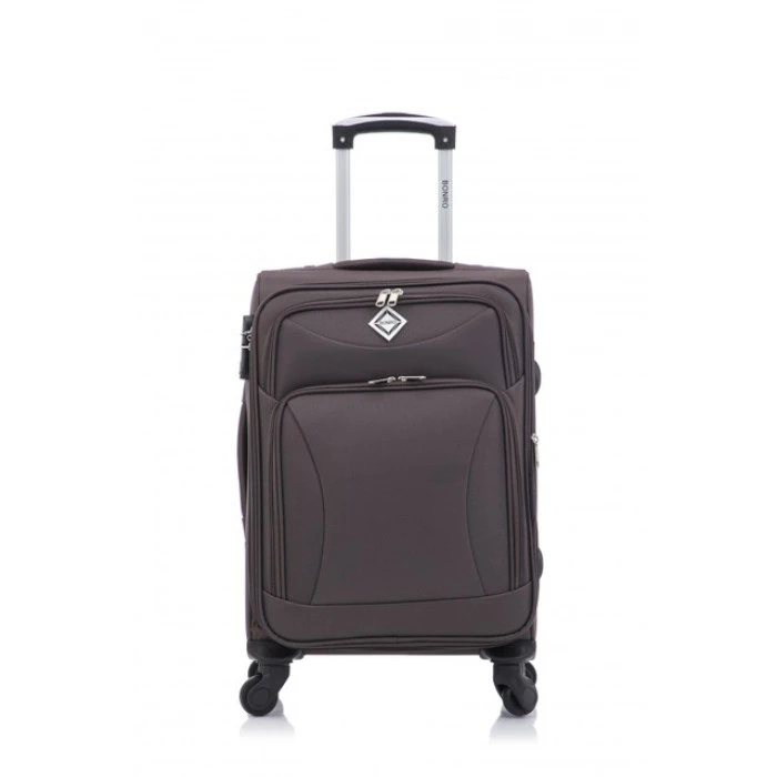 Валіза Bonro Tourist 4 колеса (невелика) коричнева