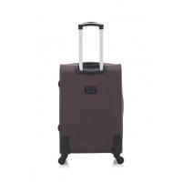Валіза Bonro Tourist 4 колеса (невелика) коричнева