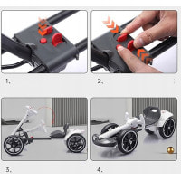 Детский электрокарт с пультом управления Spoko SP-V17 6V4,5 белый