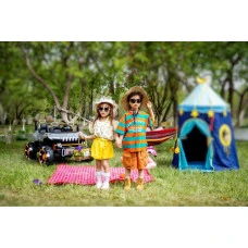 Дитячий електромобіль Spoko SP-8688 сірий (колеса EVA)