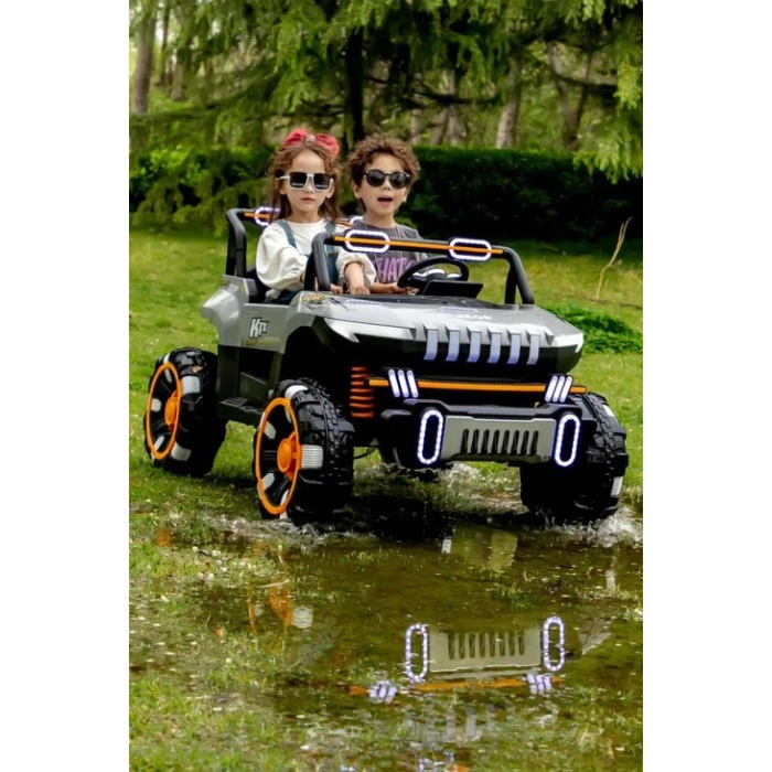 Детский электромобиль Spoko SP-8688 серый (колеса EVA)