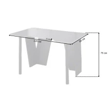 Геймерський ігровий комп'ютерний стіл з підсвіткою 120 см Bonro B-13 чорний RGB LED