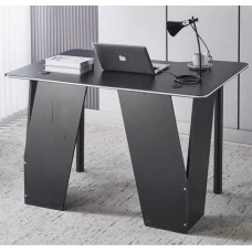 Геймерський ігровий комп'ютерний стіл з підсвіткою 120 см Bonro B-13 чорний RGB LED