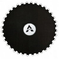 Батут детский 252 см с внутренней сеткой и стремянкой Atleto зеленый