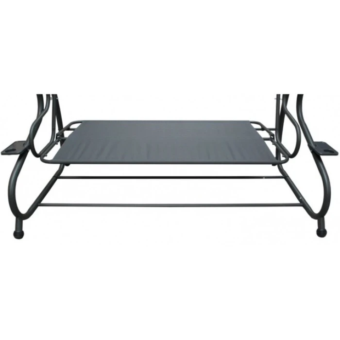 Качеля садова Bonro Garden сіра 4 місна 230 см ширина