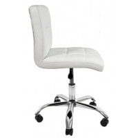 Крісло офісне на колесах Bonro B-532 біле