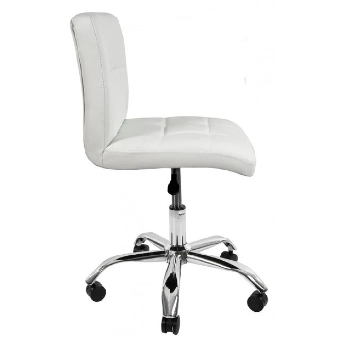 Крісло офісне на колесах Bonro B-532 біле